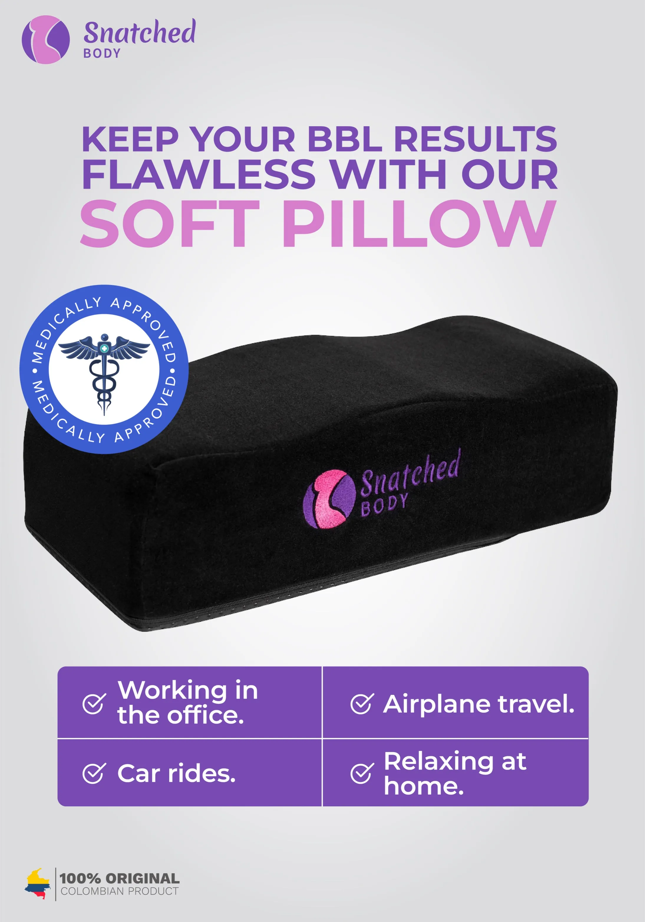 Soft BBL Pillow