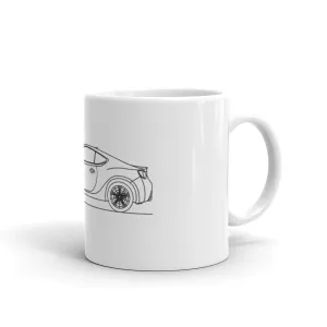 Subaru BRZ Outline Mug