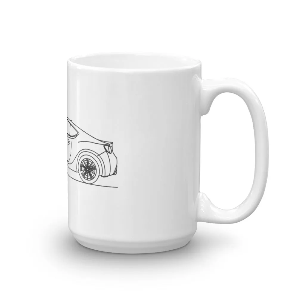 Subaru BRZ Outline Mug