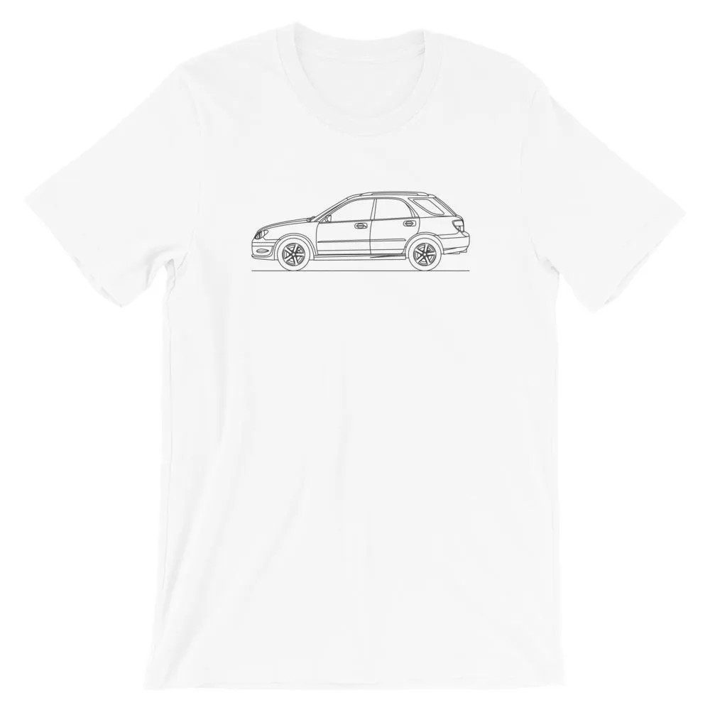 Subaru Impreza Wagon Silhouette T-shirt
