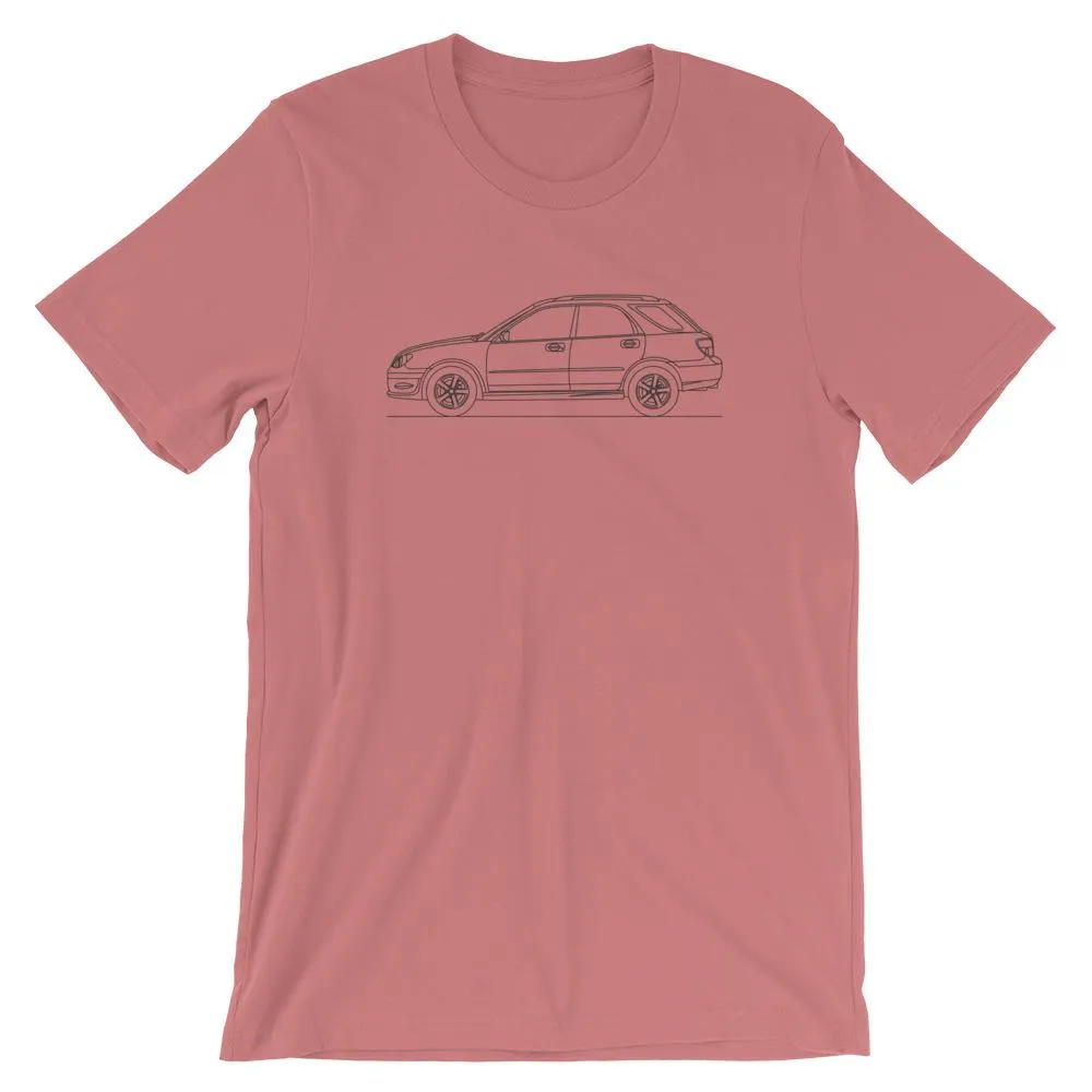 Subaru Impreza Wagon Silhouette T-shirt