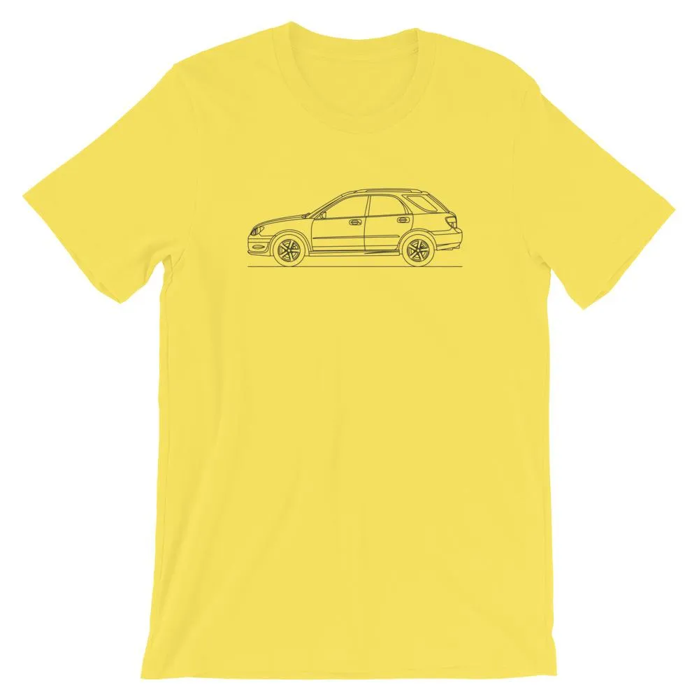 Subaru Impreza Wagon Silhouette T-shirt