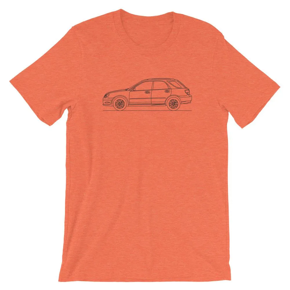 Subaru Impreza Wagon Silhouette T-shirt