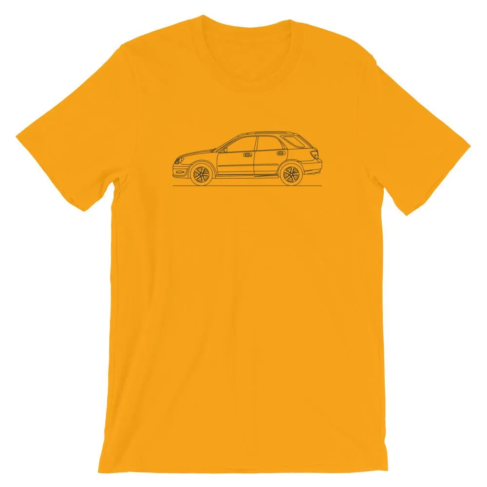 Subaru Impreza Wagon Silhouette T-shirt