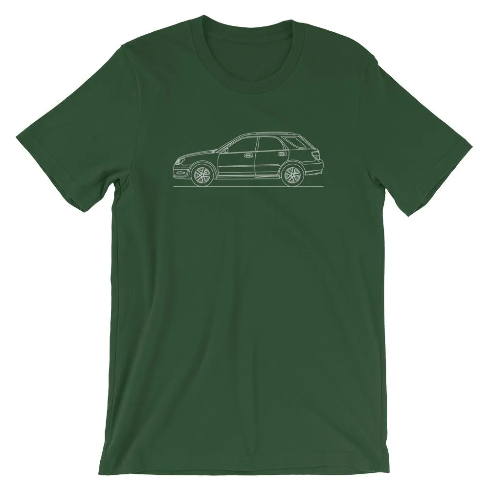 Subaru Impreza Wagon Silhouette T-shirt