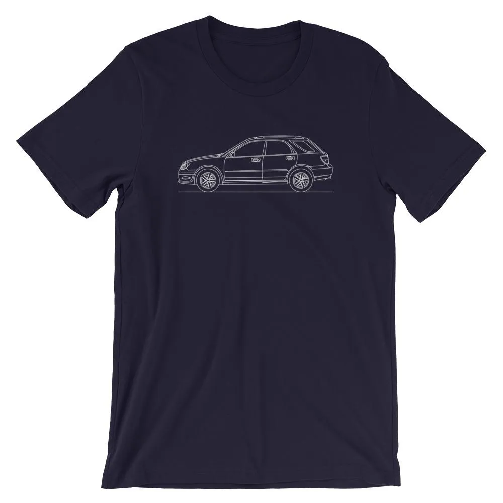 Subaru Impreza Wagon Silhouette T-shirt