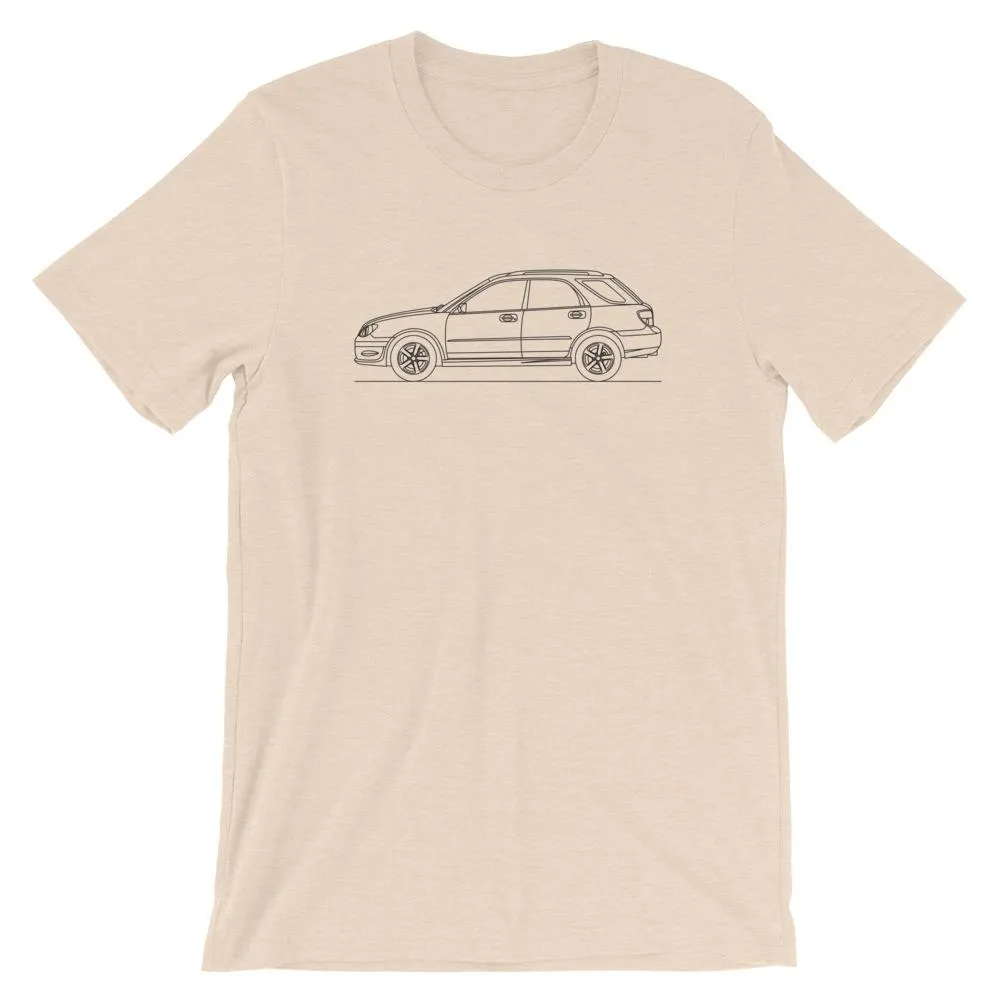 Subaru Impreza Wagon Silhouette T-shirt