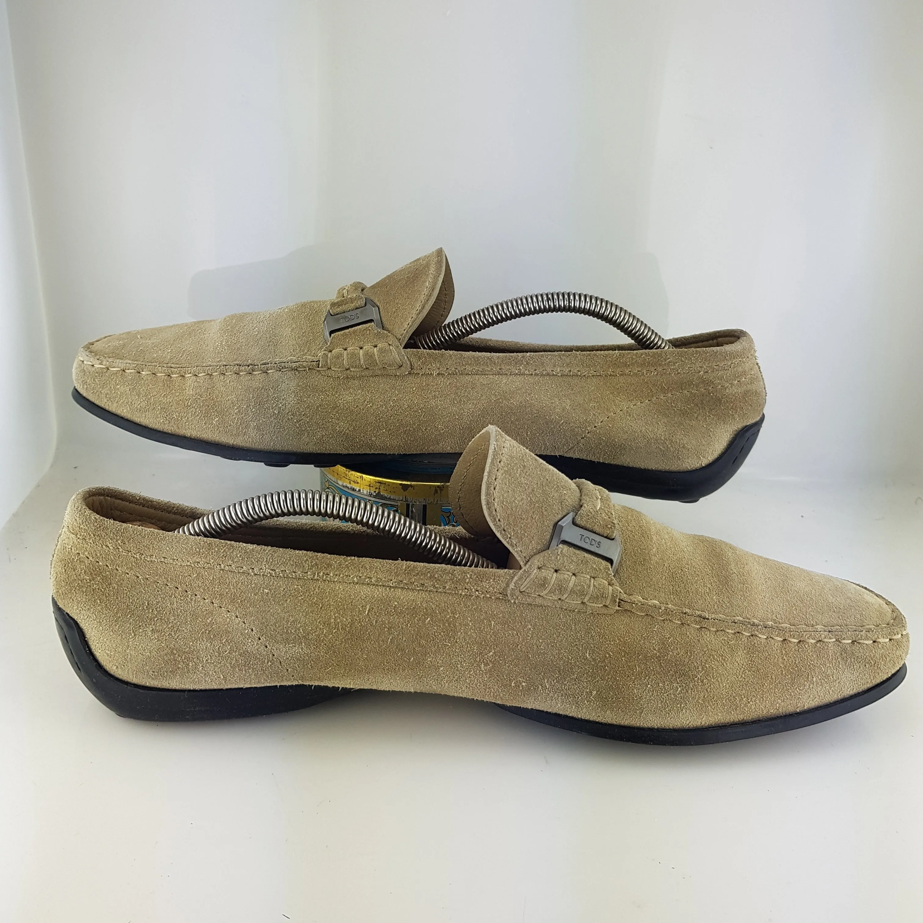 Suede loafers
