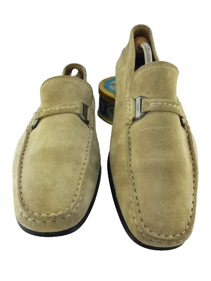 Suede loafers