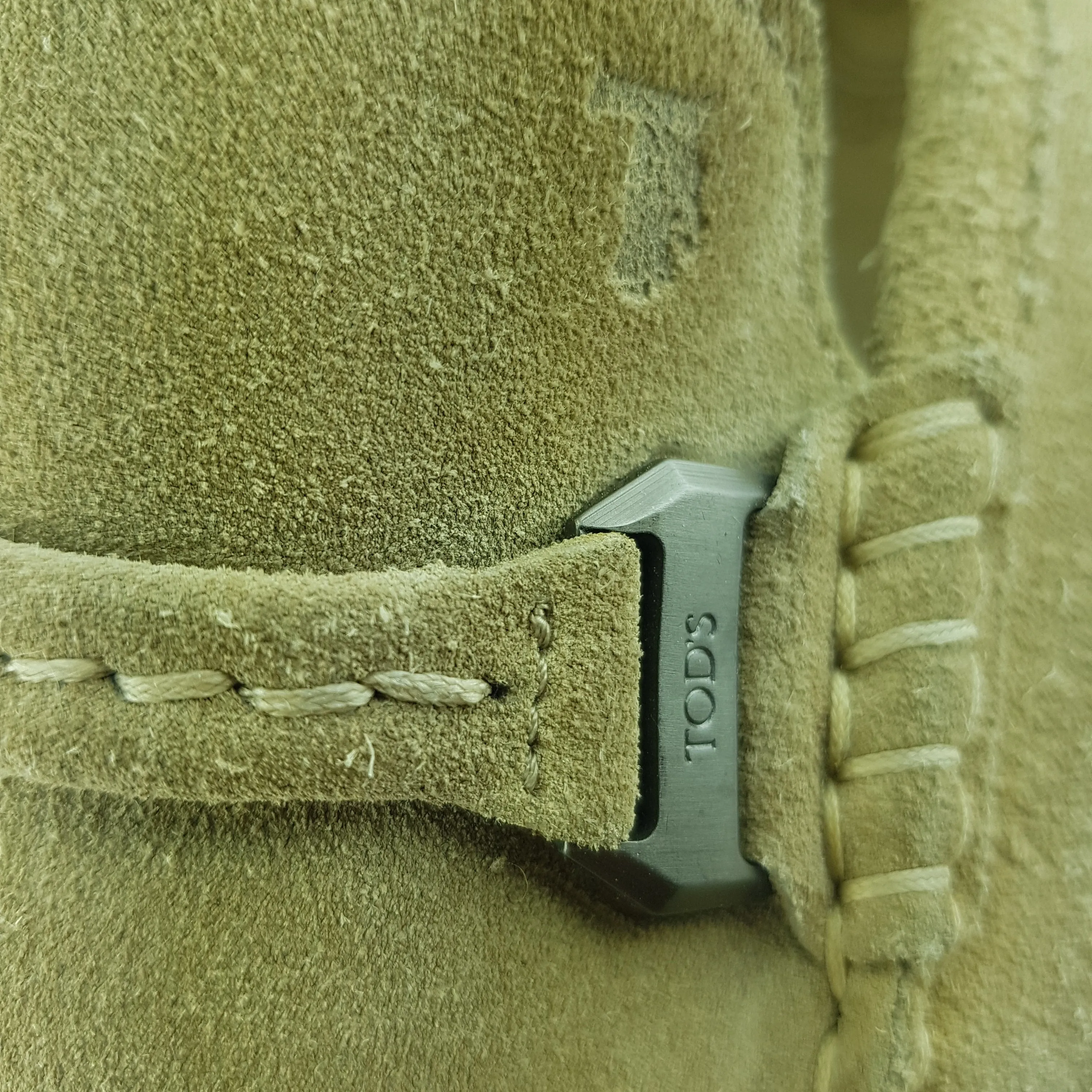 Suede loafers