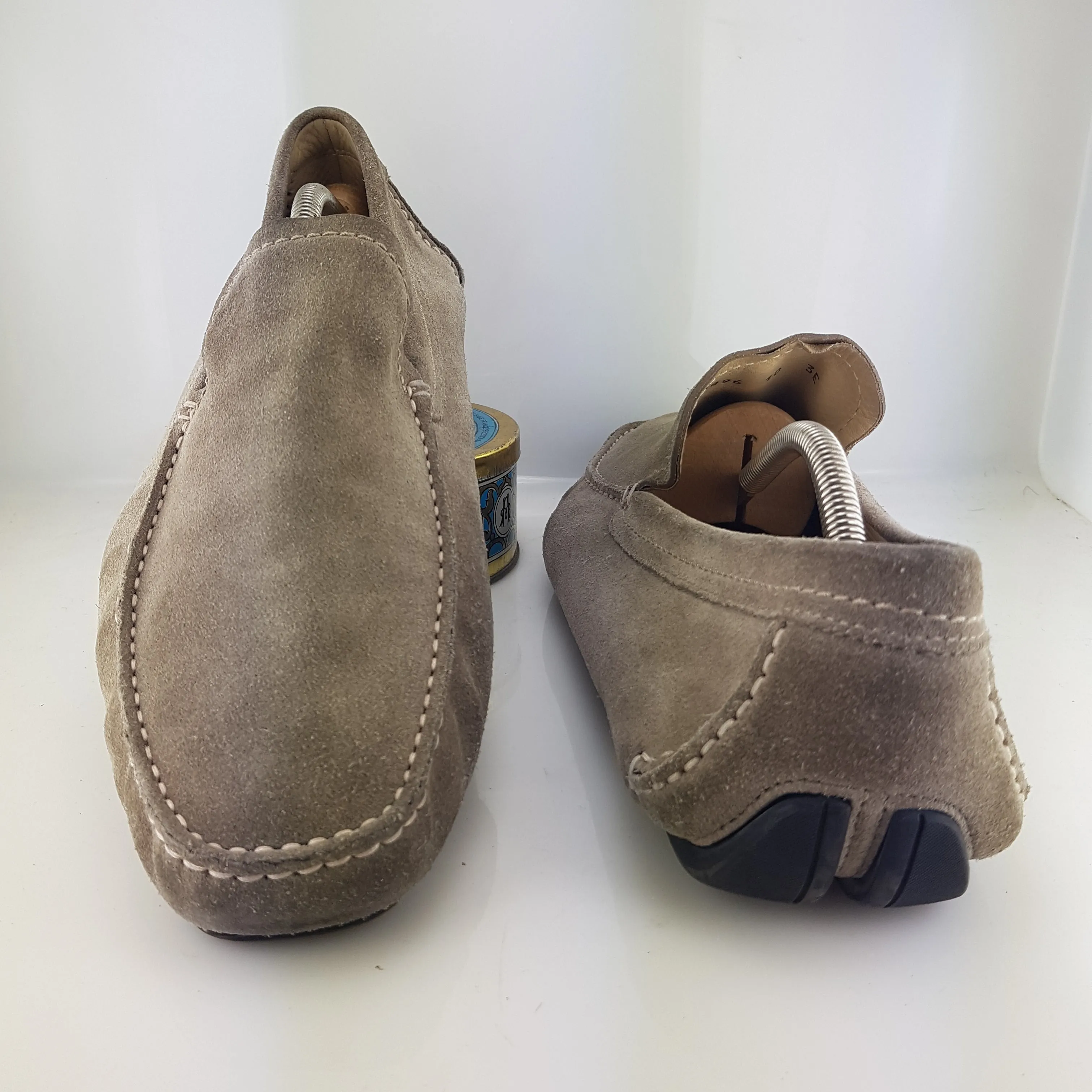 Suede loafers