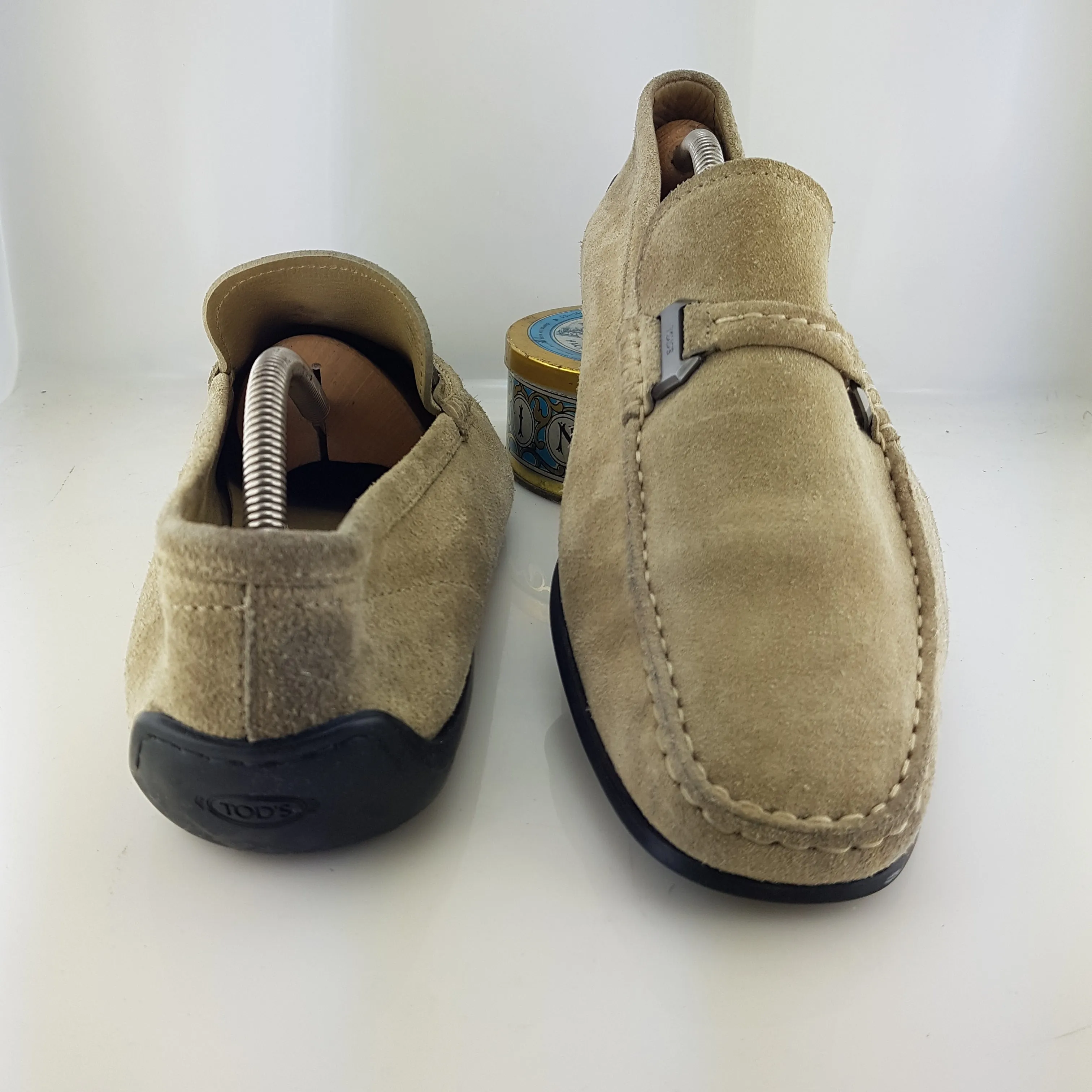 Suede loafers