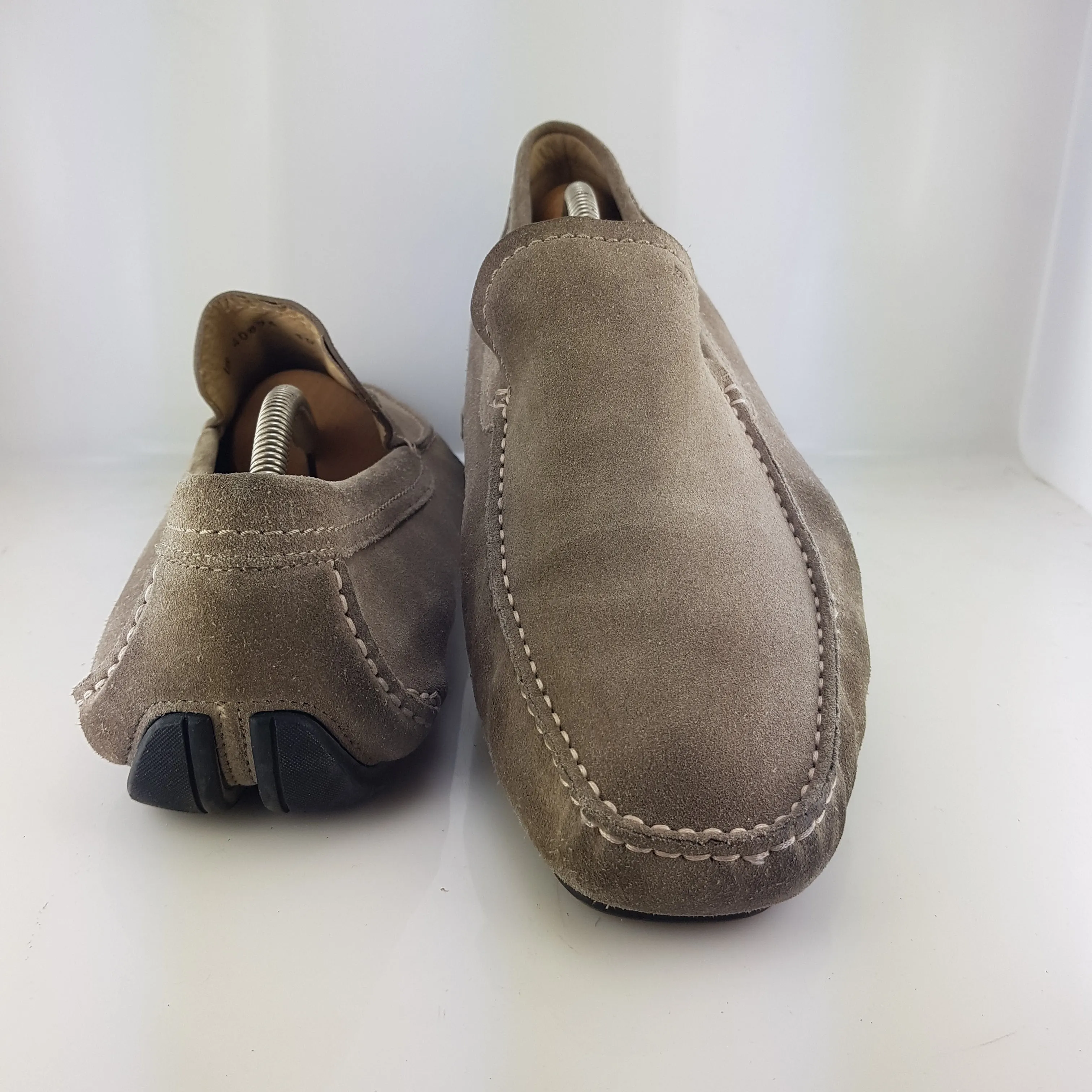 Suede loafers
