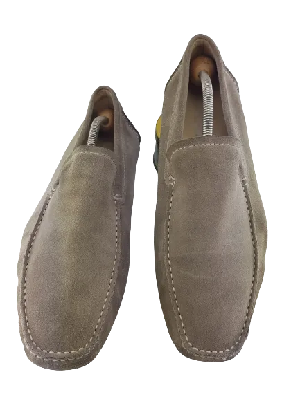 Suede loafers