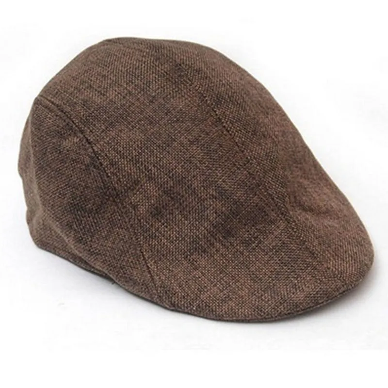 Summer Beret Caps for Men Women | Vintage News Boy Cabbie Cap | Outdoor Unisex Sun Hat Duckbill Cap