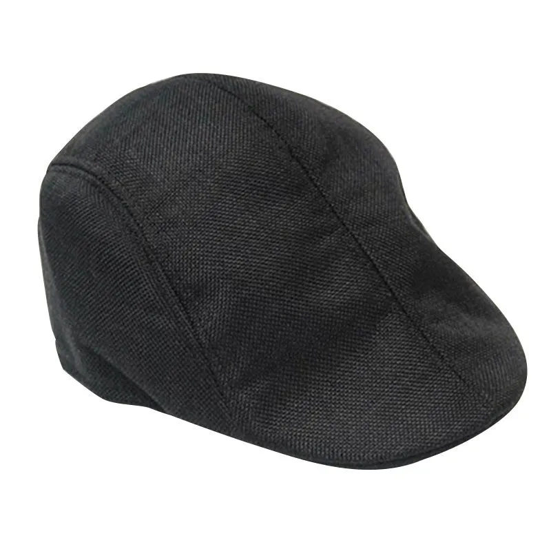 Summer Beret Caps for Men Women | Vintage News Boy Cabbie Cap | Outdoor Unisex Sun Hat Duckbill Cap