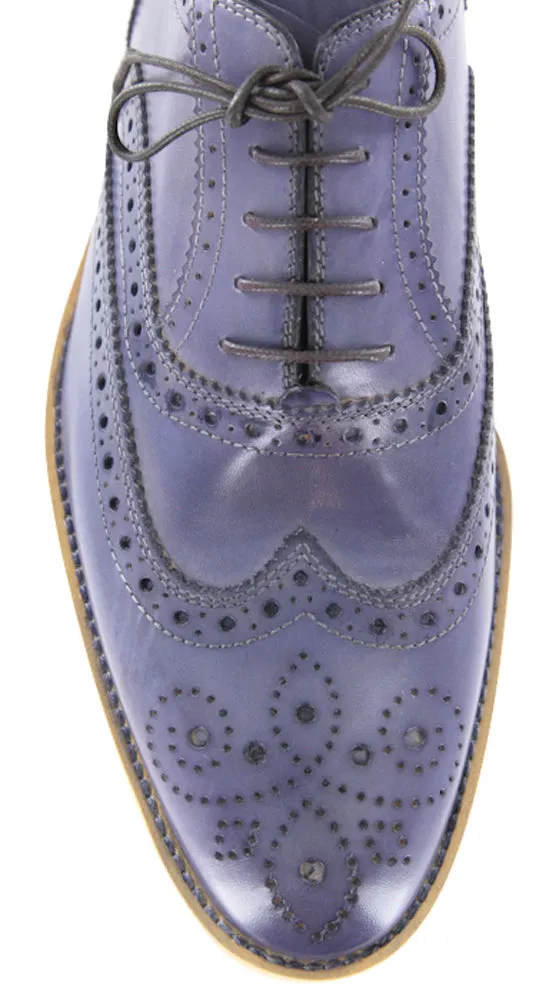 Sutor Mantellassi Blue Shoes – Size: 7 US / 6 UK