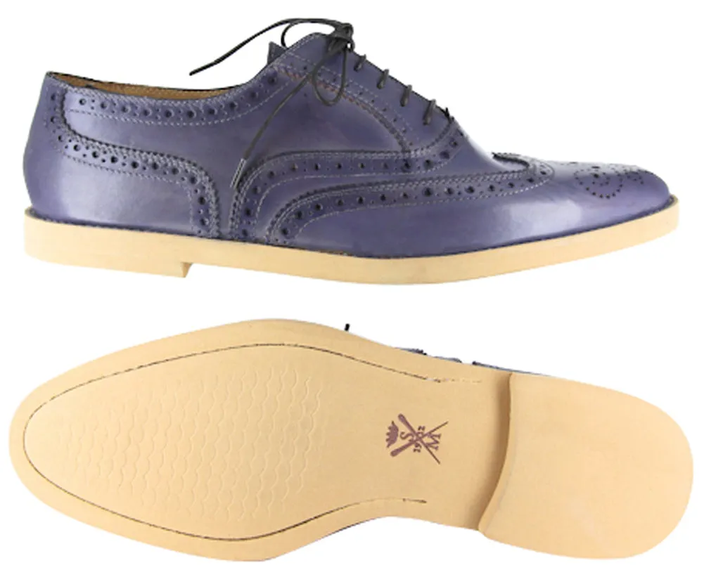 Sutor Mantellassi Blue Shoes – Size: 7 US / 6 UK