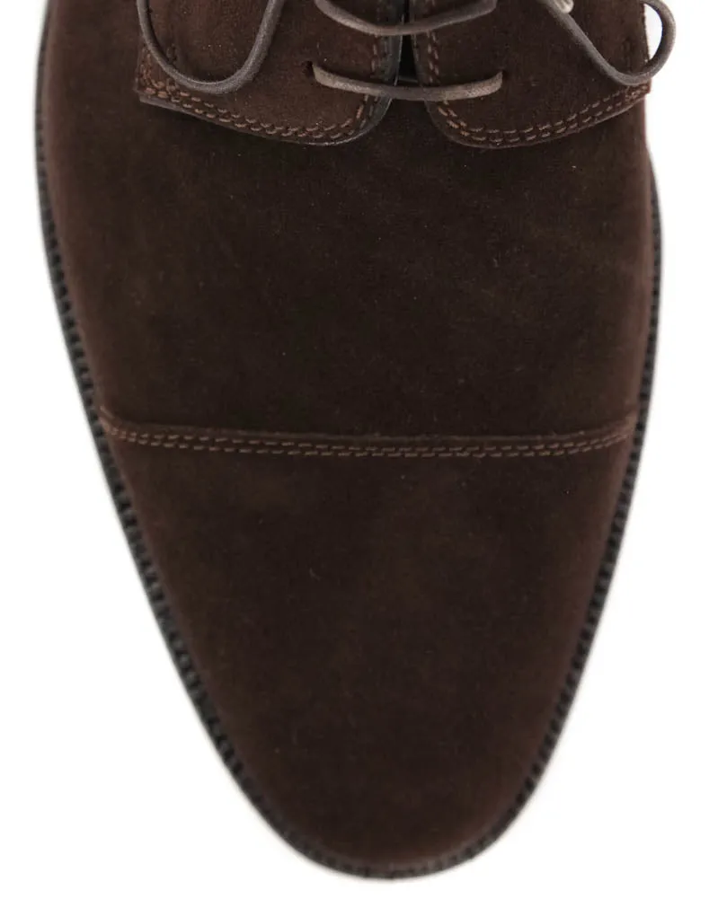 Sutor Mantellassi Dark Brown Shoes - 6 US / 5 UK