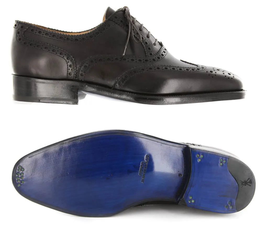 Sutor Mantellassi Dark Brown Shoes - 7 US / 6 UK