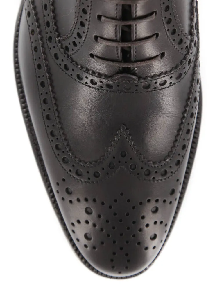 Sutor Mantellassi Dark Brown Shoes - 7 US / 6 UK
