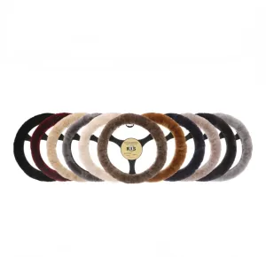 SWC - Sheepskin Steering Wheel Cover by CLOUD NINE / RJS - One Size Fit All