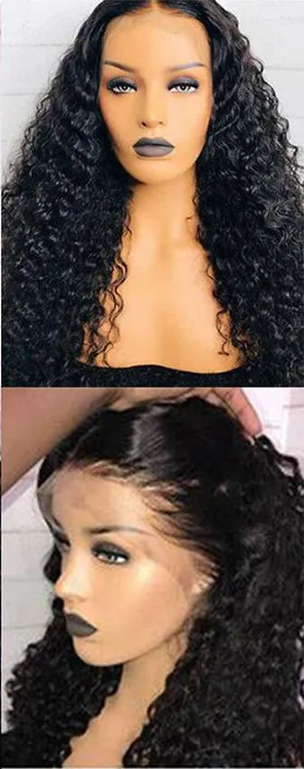 Swiss Lace Brazilian Water Wave Lace Front Wig