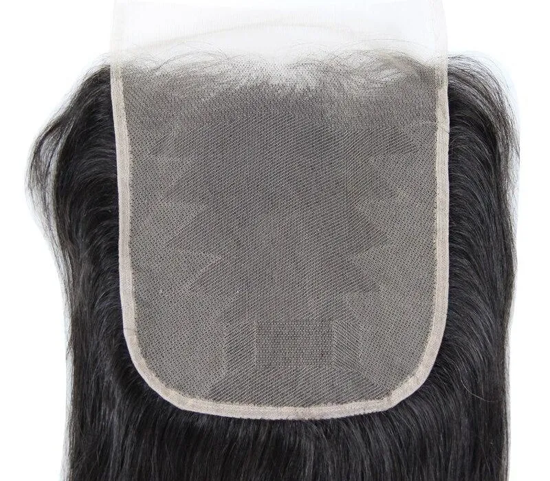 Swiss Lace Closure Brazilian Straight 7x7 Closure