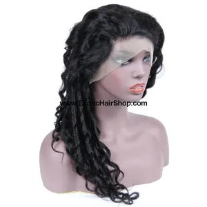 Swiss Lace Malaysian Loose Wave Lace Front Wig