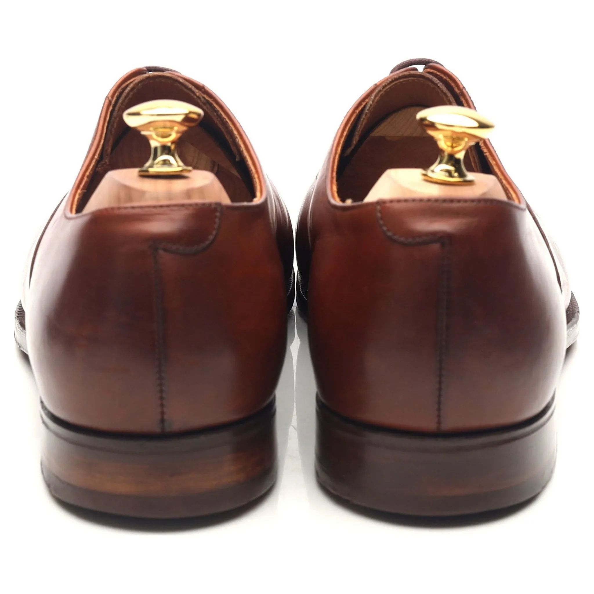 Tan Brown Leather Oxford UK 10.5 E US 11.5 D