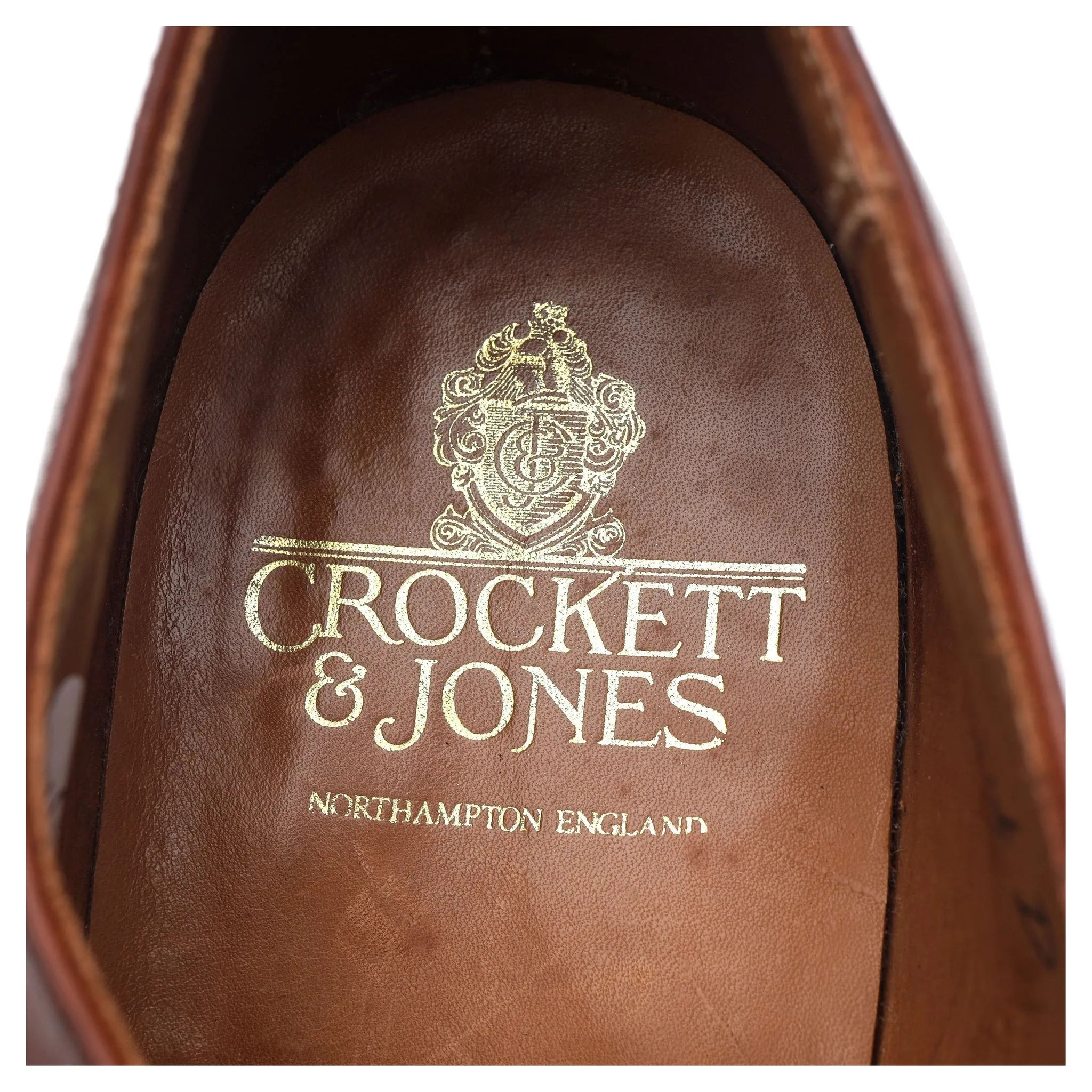 Tan Brown Leather Oxford UK 10.5 E US 11.5 D