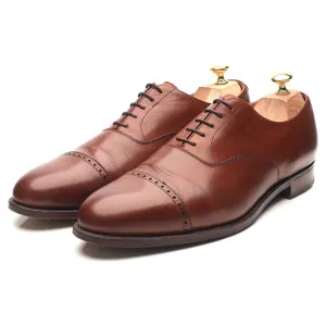 Tan Brown Leather Oxford UK 10.5 E US 11.5 D