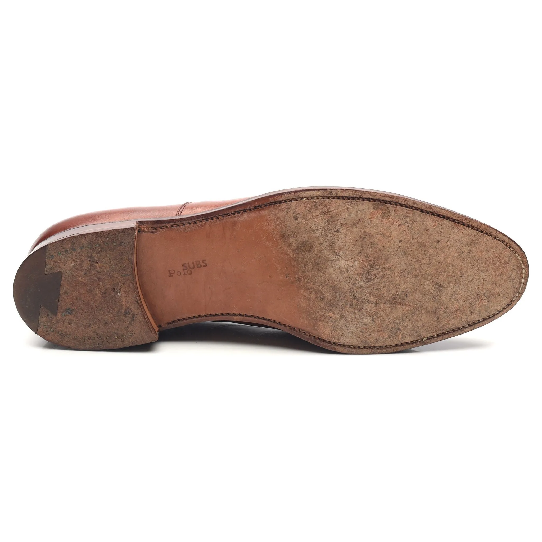 Tan Brown Leather Oxford UK 10.5 E US 11.5 D