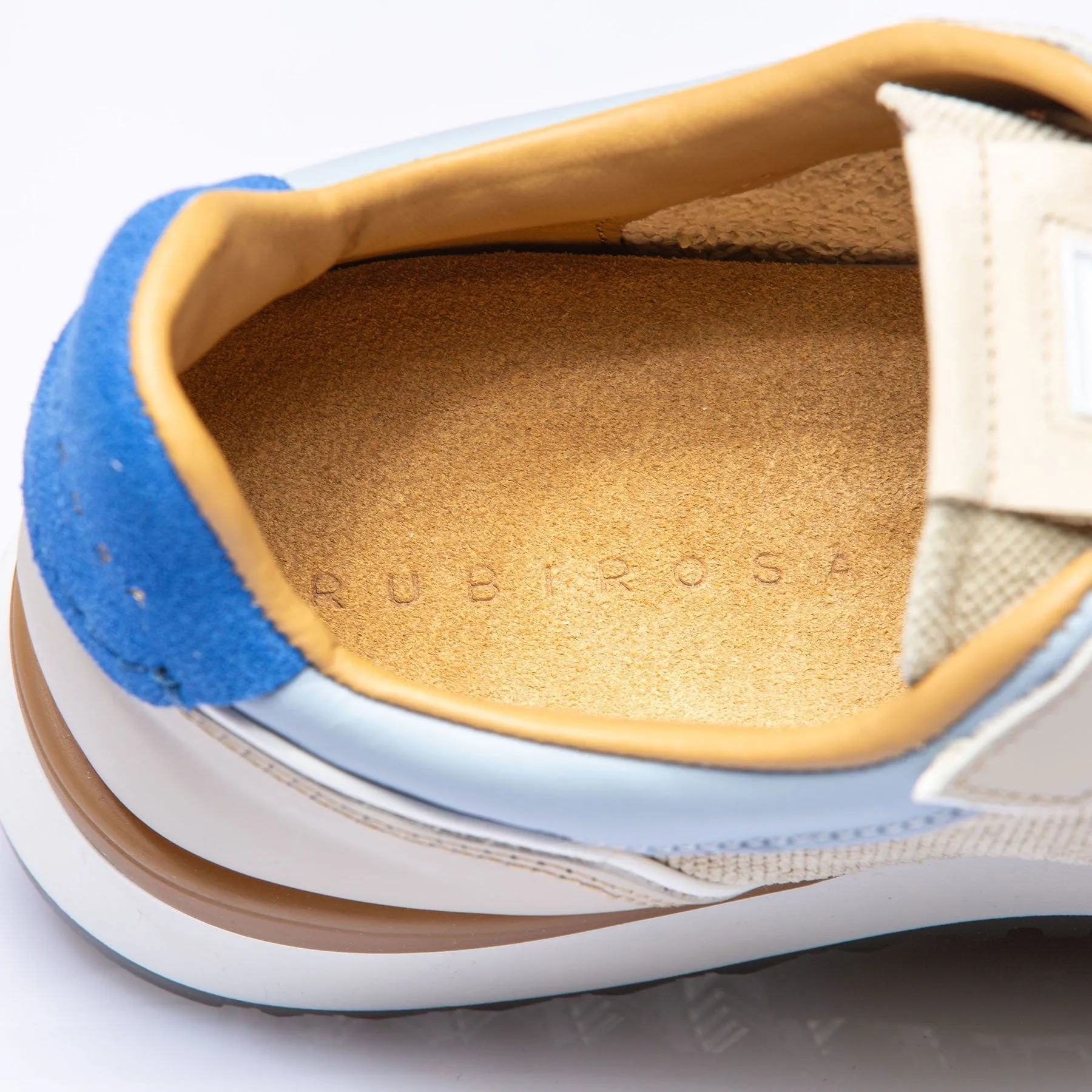The Ferrari Shoe In Beige/Blue