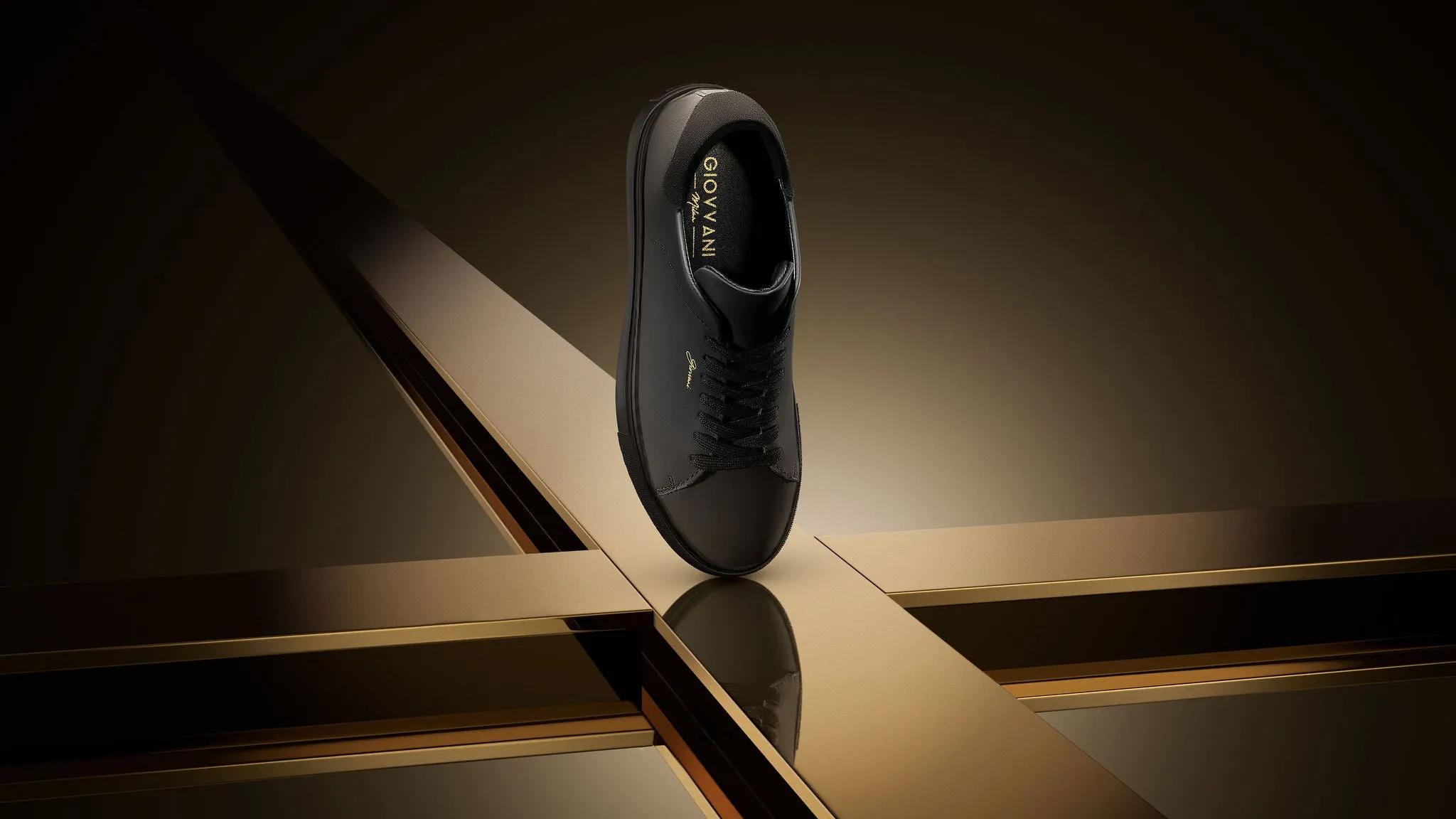 The Lorenzo - Black Leather / Black Sole
