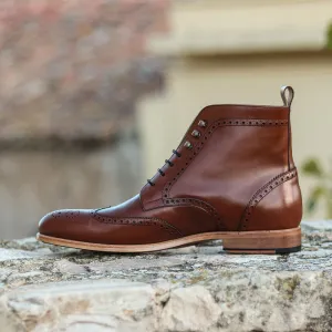 The Mocha Brogue Custom Boot