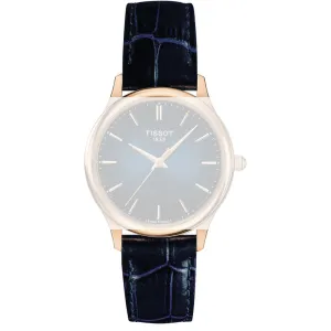 Tissot 16mm Excellence Blue Leather Strap