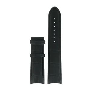Tissot 22mm Couturier Black Leather Strap without Buckle