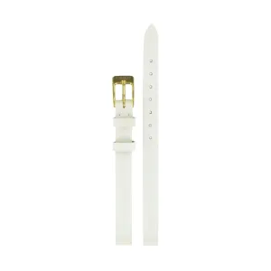 Tissot 8mm Pettit White leather strap