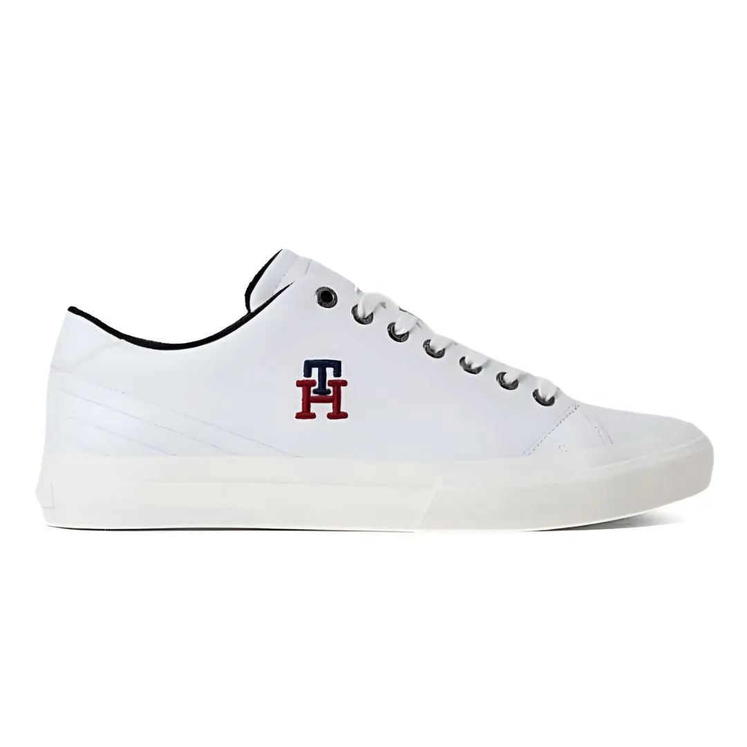 Tommy Hilfiger Hi Vulc Street Low Leather Men FM0FM0470-WHT