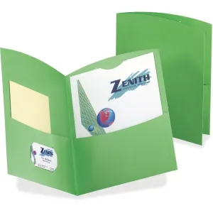 TOPS Contour Letter Recycled Pocket Folder