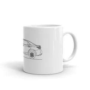Toyota Corolla E170 Outline Mug