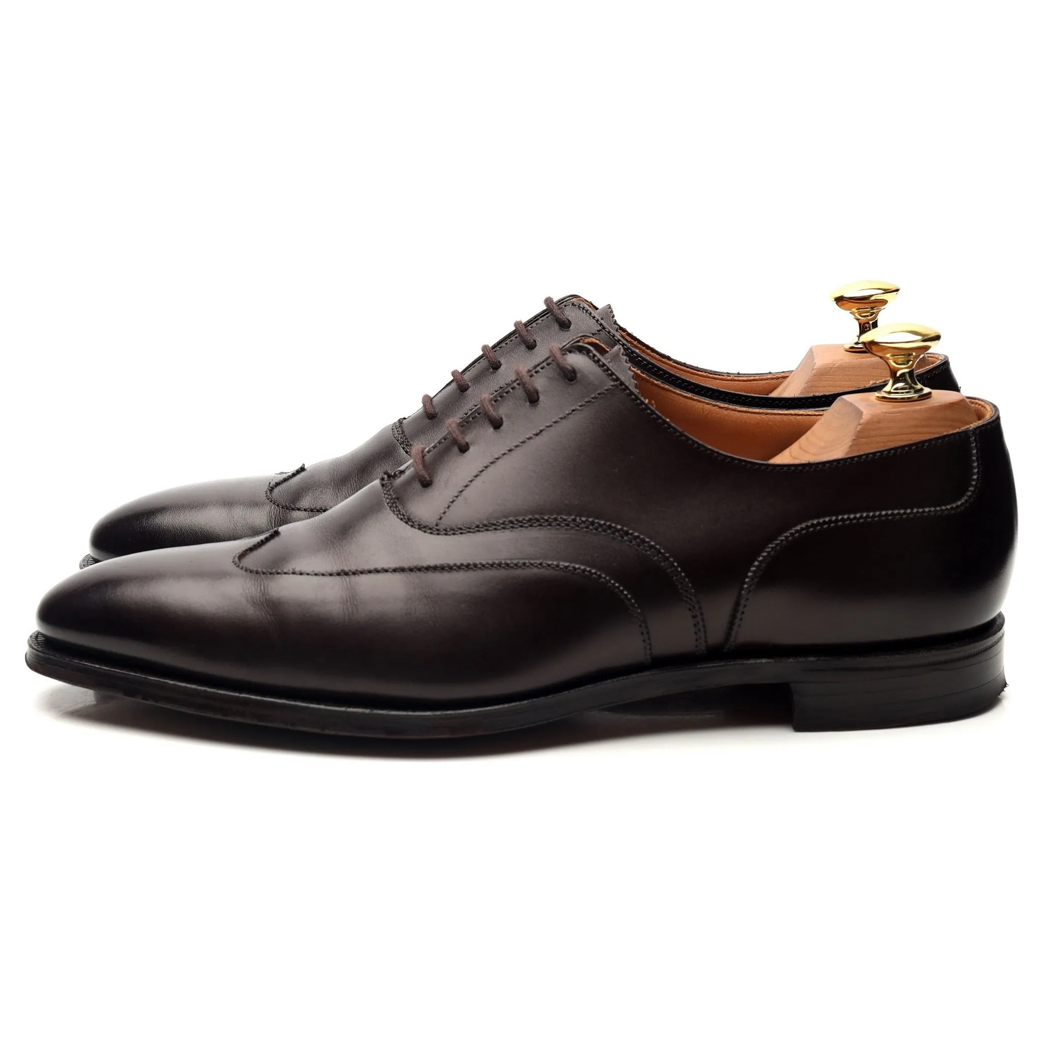 'Tunbridge' Dark Brown Leather Oxford UK 6.5 E