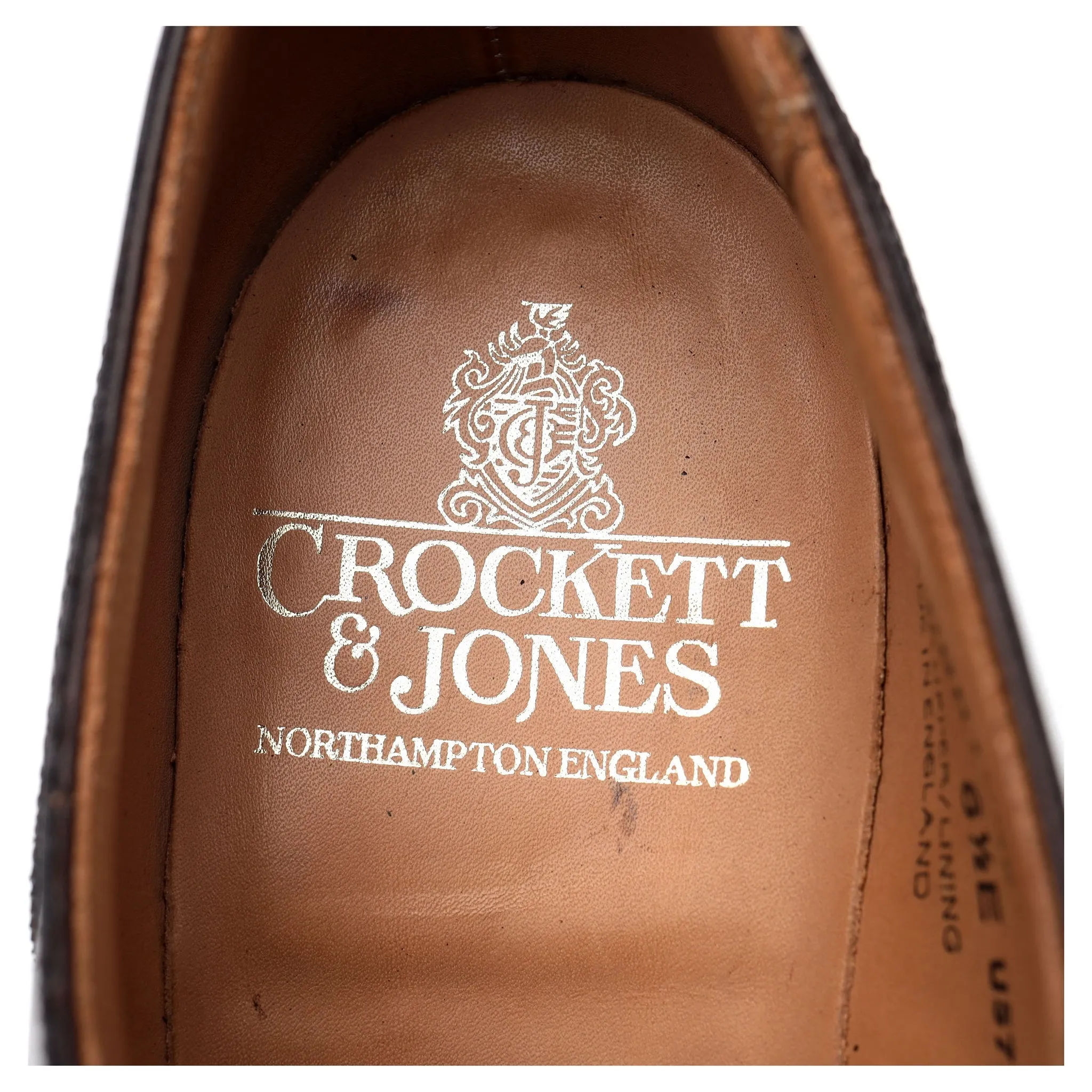 'Tunbridge' Dark Brown Leather Oxford UK 6.5 E