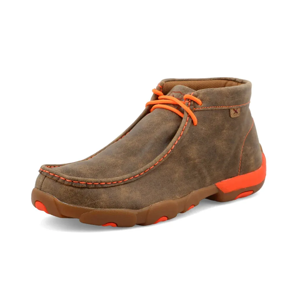 Twisted X CHUKKA DRIVING MOC Orange MDM0019