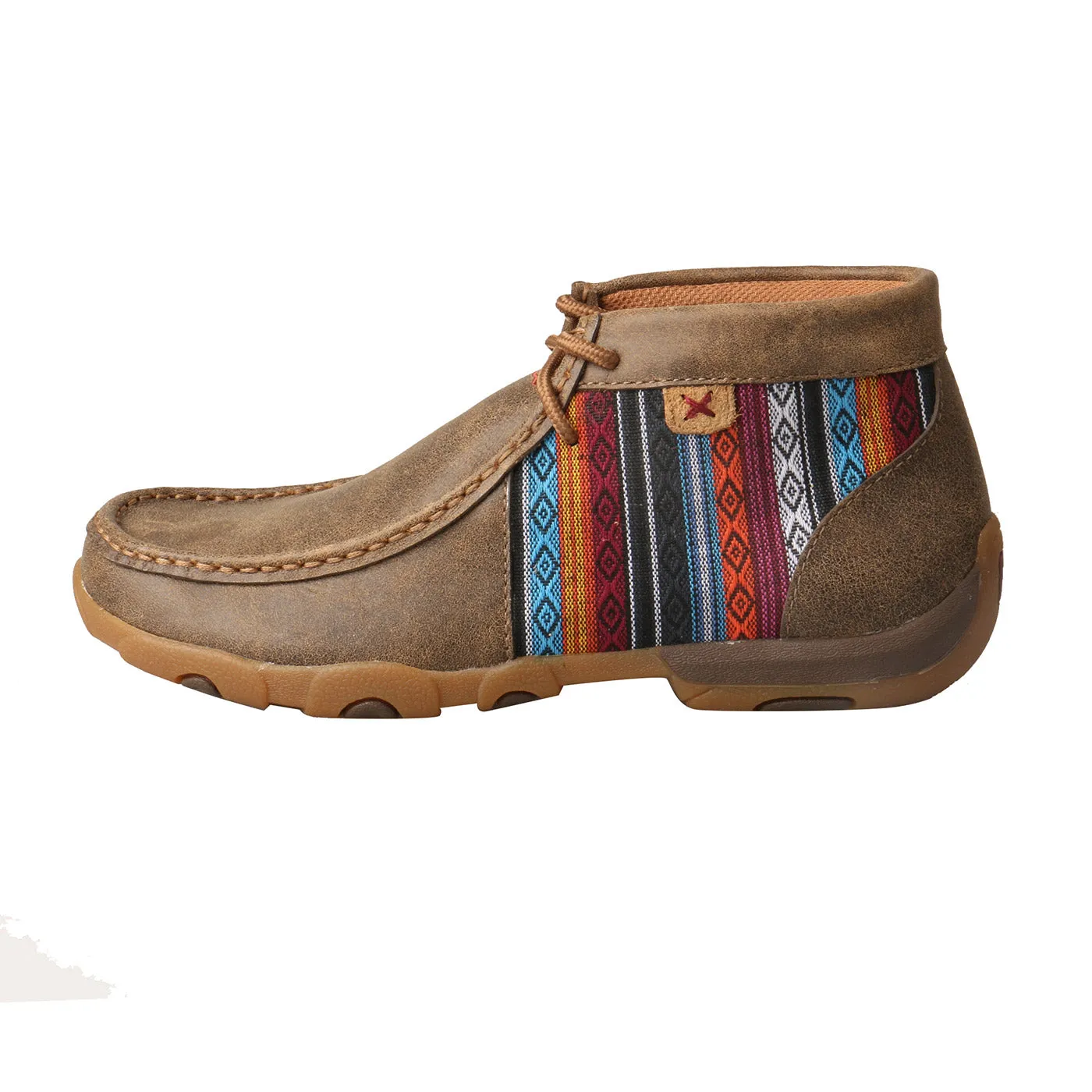 Twisted X Women's Serape and Bomber Chukka Driving Moc