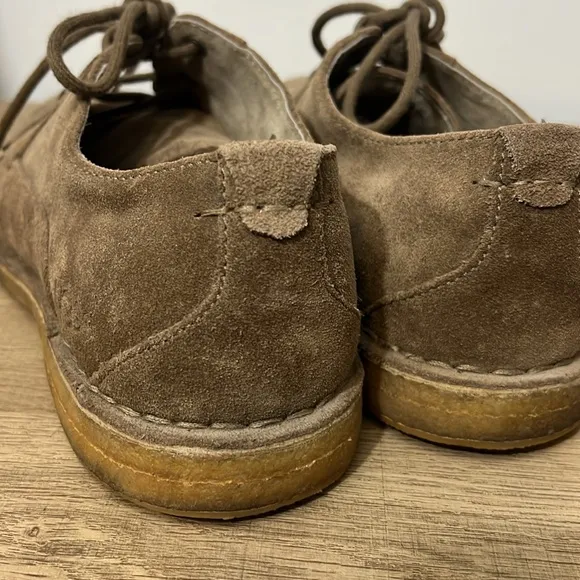 UGG men’s suede/leather brown Oxford lace up SN3269 size USA 10