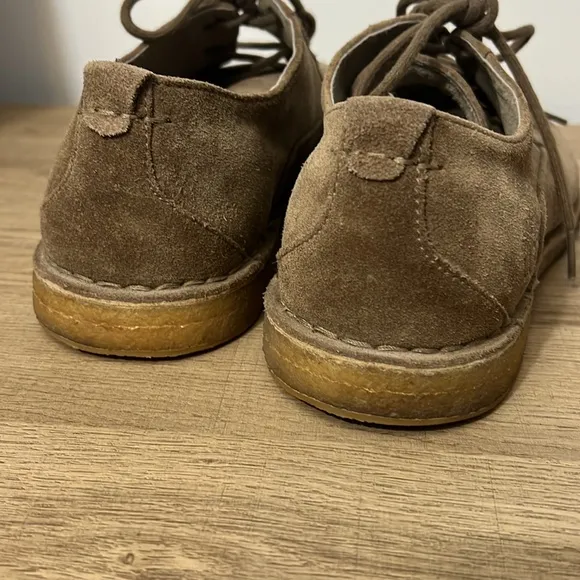 UGG men’s suede/leather brown Oxford lace up SN3269 size USA 10