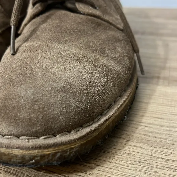 UGG men’s suede/leather brown Oxford lace up SN3269 size USA 10