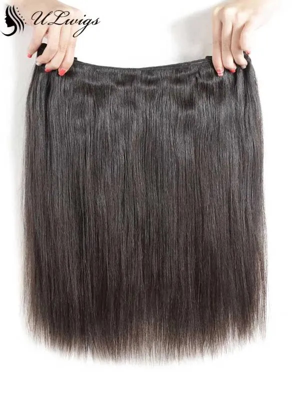 ULWIGS Ear To Ear 13*4 Lace Frontal With Straight Weaves For Women